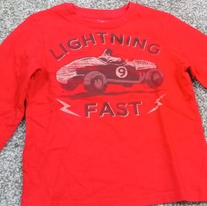 Boys race car top